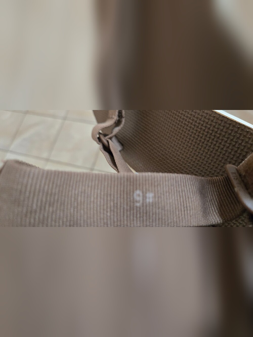 TEVA=Brown Adjustable Strap Sandals - Picture 9 of 9